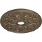 Ekena Millwork Jamie Ceiling Medallion (Fits Canopies up to 3 7/8"), 23 5/8"OD x 3 7/8"ID x 2 1/8"P, Warm Silver CM23JAWSS - alternate 3